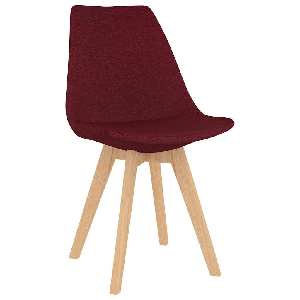 3057224  7 Piece Dining Set Wine Red  (287242+3x324169)