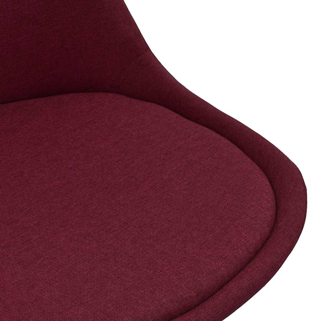3057272  7 Piece Dining Set Wine Red   (287243+3x324169)