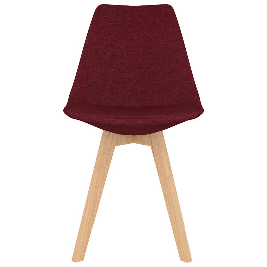 3057272  7 Piece Dining Set Wine Red   (287243+3x324169)