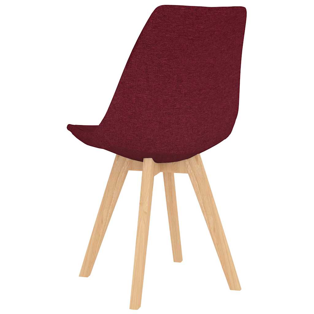 3057272  7 Piece Dining Set Wine Red   (287243+3x324169)