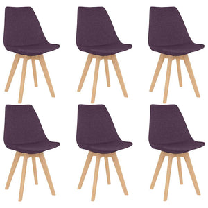Σετ Τραπεζαρίας 7 Τεμαχίων Μοβ