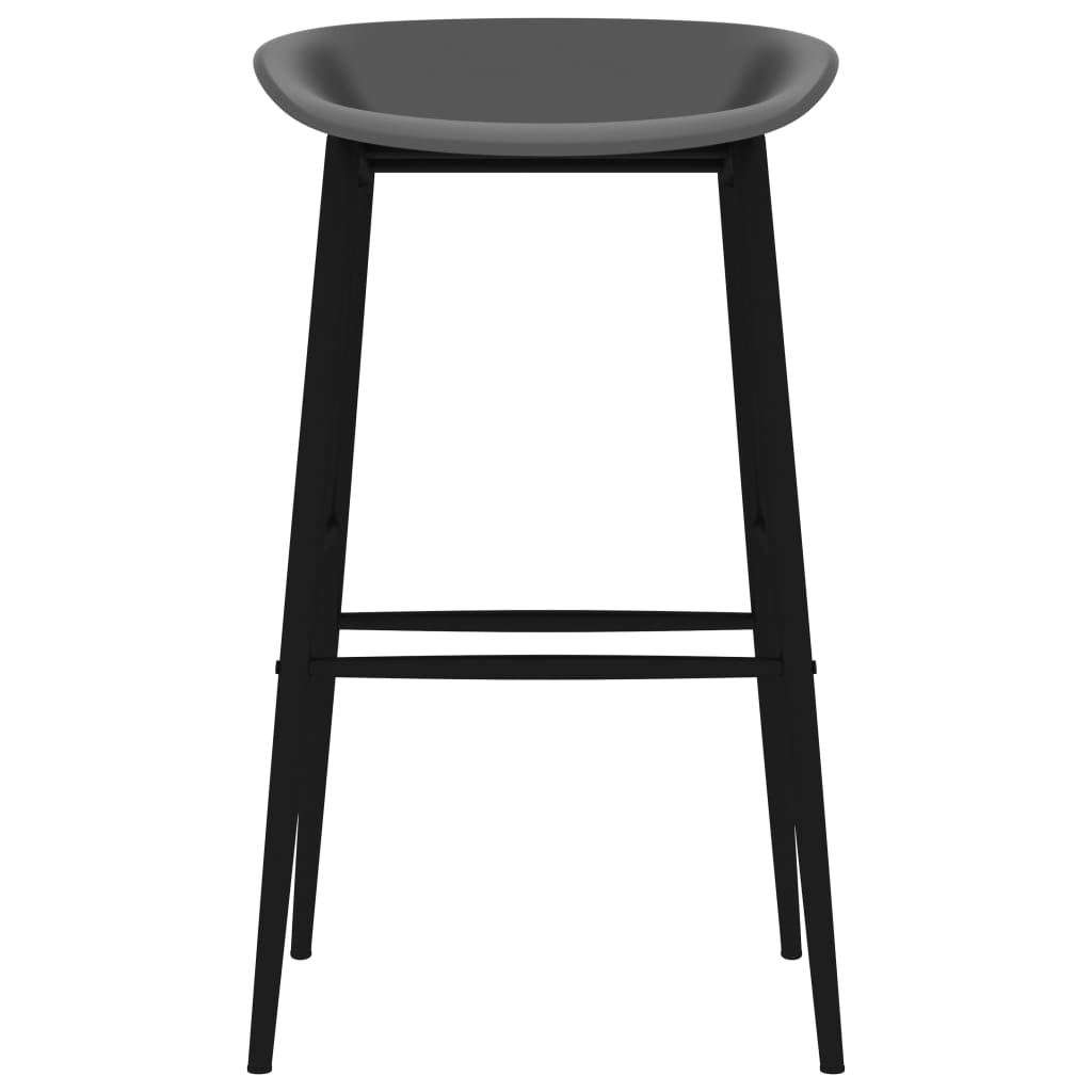 Σετ Επίπλων Μπαρ 5 Τεμαχίων Μαύρο / Γκρι - Pakobazaar