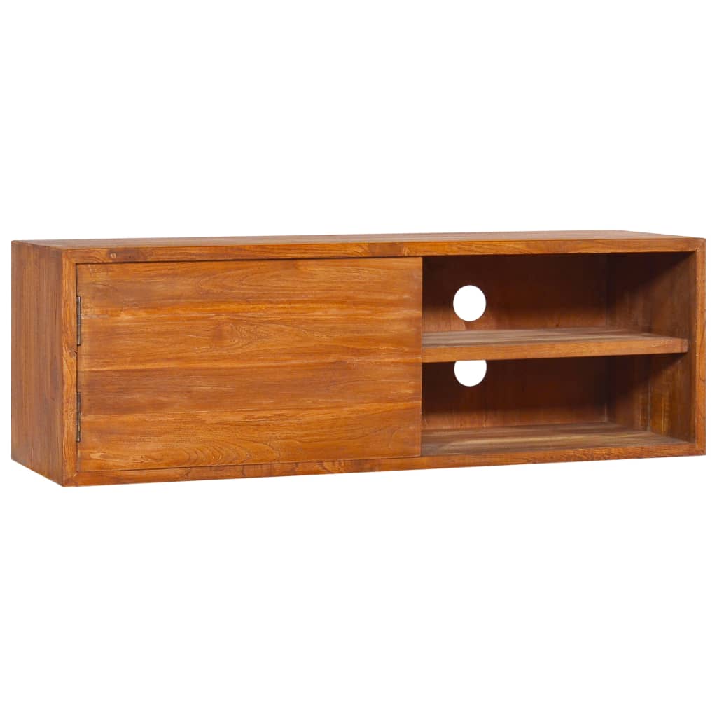 Έπιπλο Τηλεόρασης Επιτοίχιο 180 x 30 x 30 από Μασίφ Ξύλο Teak - PAKOBAZAAR