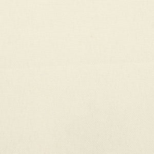 Μαξιλάρια Καρέκλας Κήπου Πλάτη 6τεμ Κρεμ 100x50x7εκ Υφασμάτινα - Pakobazaar