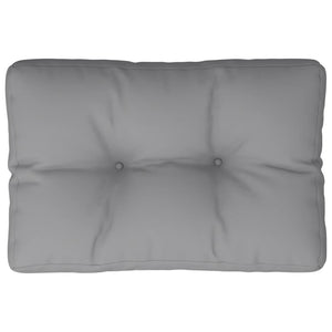 Μαξιλάρι Παλέτας Γκρι 60 x 40 x 12 εκ. Υφασμάτινο - Pakobazaar