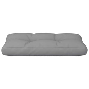 Μαξιλάρι Παλέτας Γκρι 70 x 40 x 12 εκ. Υφασμάτινο