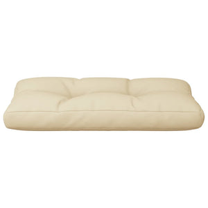 Μαξιλάρι Παλέτας Μπεζ 70 x 40 x 12 εκ. Υφασμάτινο - Pakobazaar