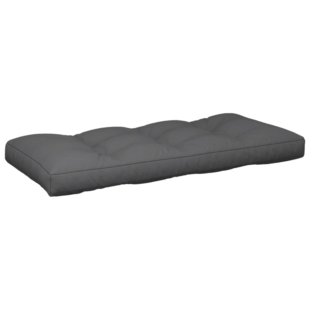 Μαξιλάρια Καναπέ Παλέτας 5 τεμ. Ανθρακί Υφασμάτινα