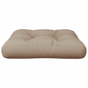 Μαξιλάρι Παλέτας Taupe 58 x 58 x 10 εκ. Υφασμάτινο