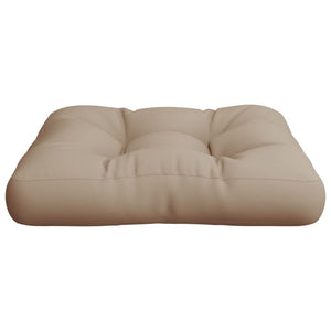Μαξιλάρι Παλέτας Taupe 58 x 58 x 10 εκ. Υφασμάτινο