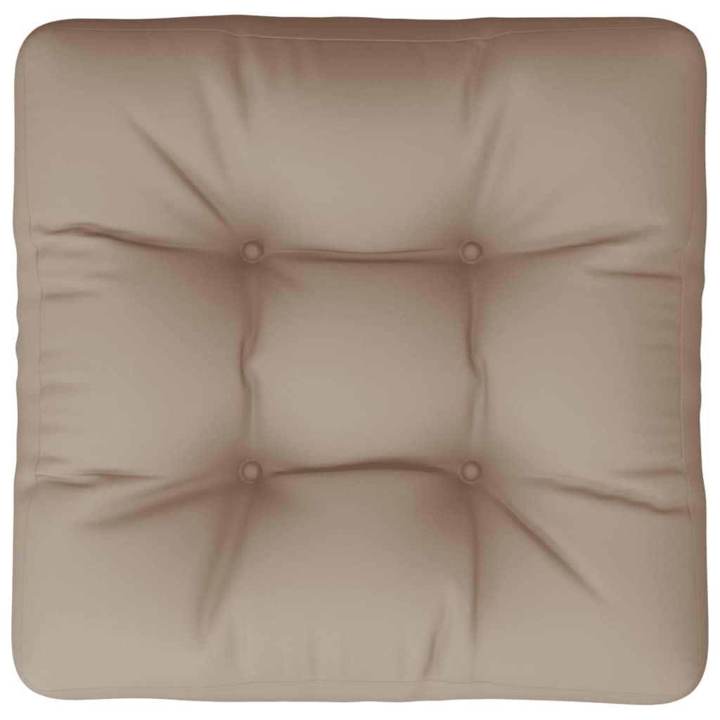 Μαξιλάρι Παλέτας Taupe 58 x 58 x 10 εκ. Υφασμάτινο