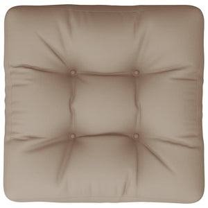 Μαξιλάρι Παλέτας Taupe 58 x 58 x 10 εκ. Υφασμάτινο