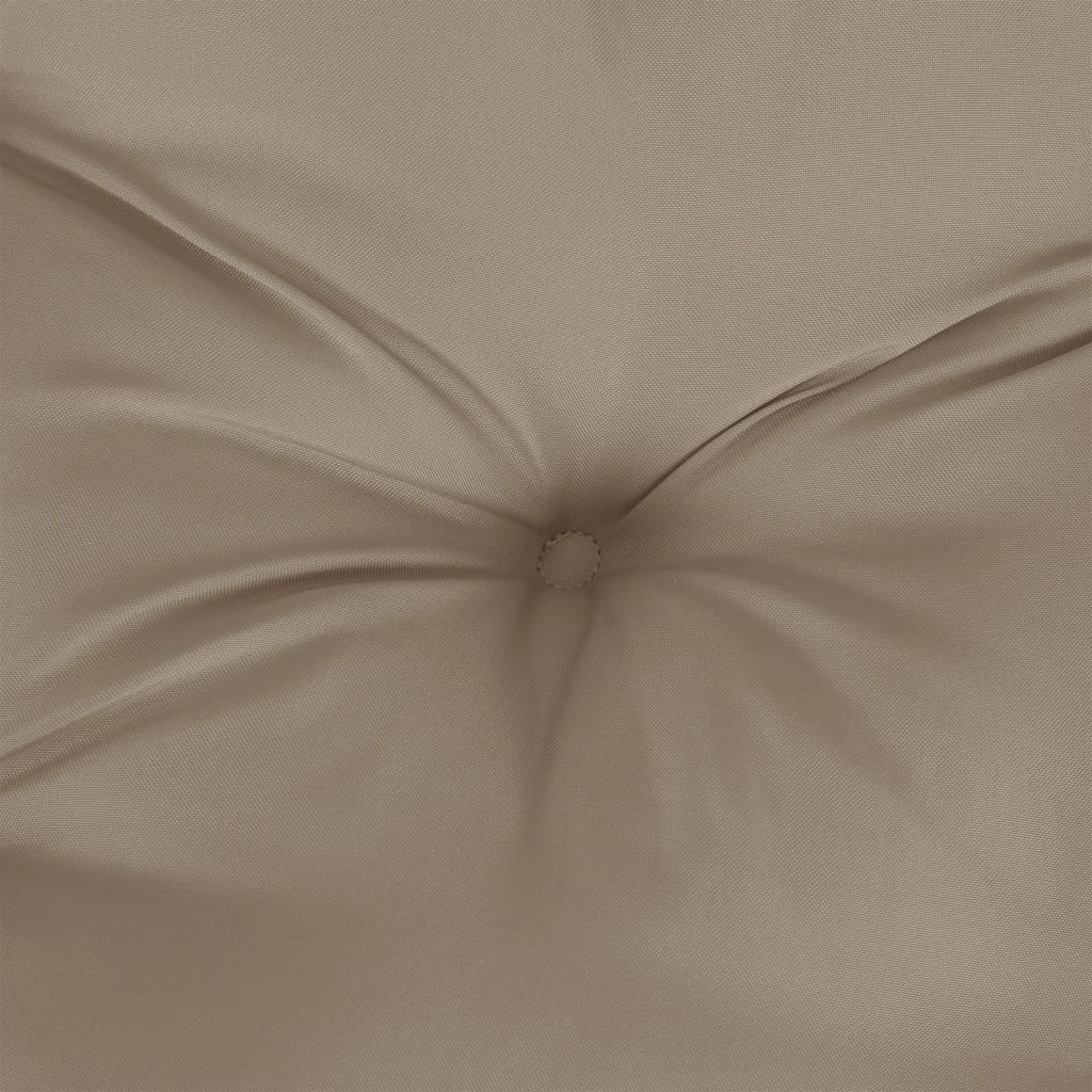 Μαξιλάρι Παλέτας Taupe 58 x 58 x 10 εκ. Υφασμάτινο