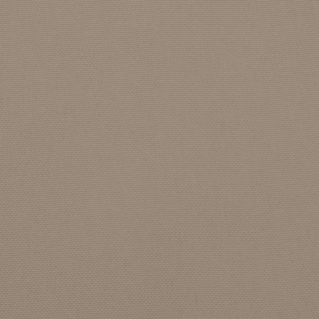 Μαξιλάρι Παλέτας Taupe 58 x 58 x 10 εκ. Υφασμάτινο