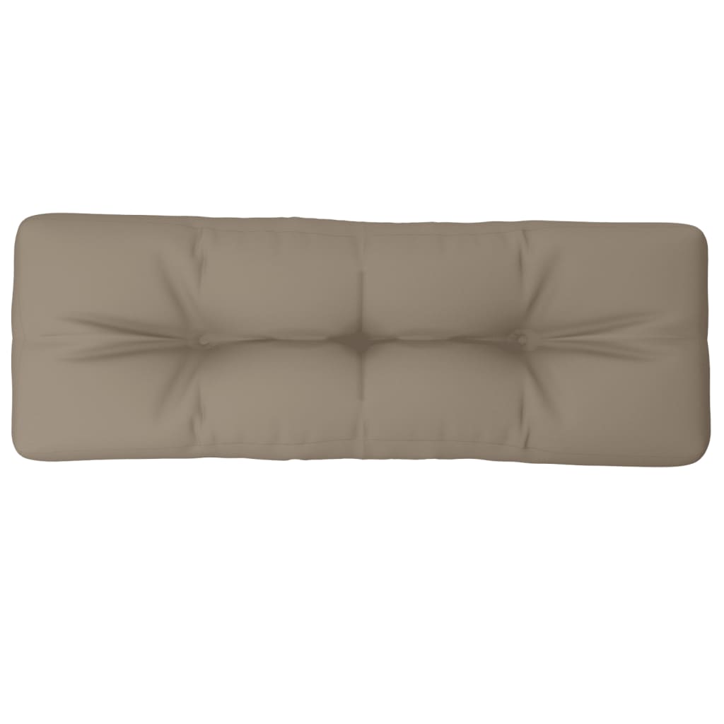 Μαξιλάρι Παλέτας Taupe 120 x 40 x 12 εκ. Υφασμάτινο