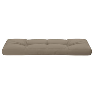 Μαξιλάρι Παλέτας Taupe 120 x 40 x 12 εκ. Υφασμάτινο