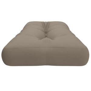 Μαξιλάρι Παλέτας Taupe 120 x 40 x 12 εκ. Υφασμάτινο