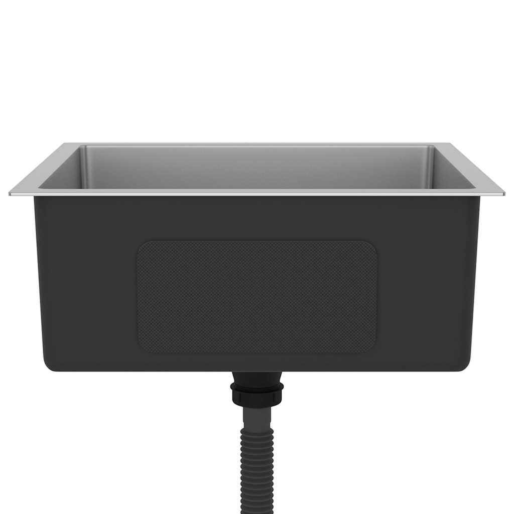 Νεροχύτης Κουζίνας Χειροποίητος από Ανοξείδωτο Ατσάλι - Pakobazaar