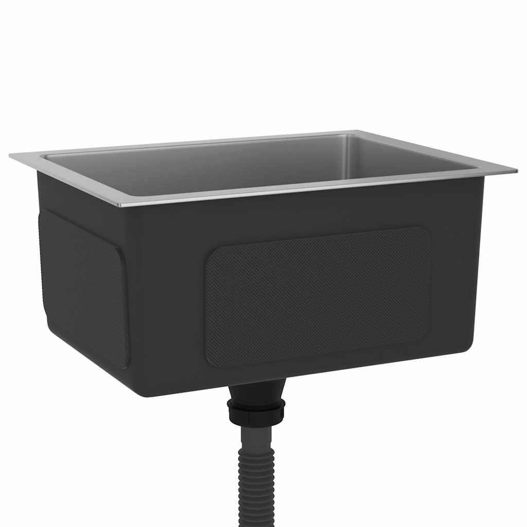 Νεροχύτης Κουζίνας Χειροποίητος από Ανοξείδωτο Ατσάλι - Pakobazaar