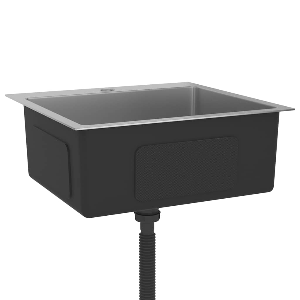 Νεροχύτης Κουζίνας Χειροποίητος από Ανοξείδωτο Ατσάλι - Pakobazaar