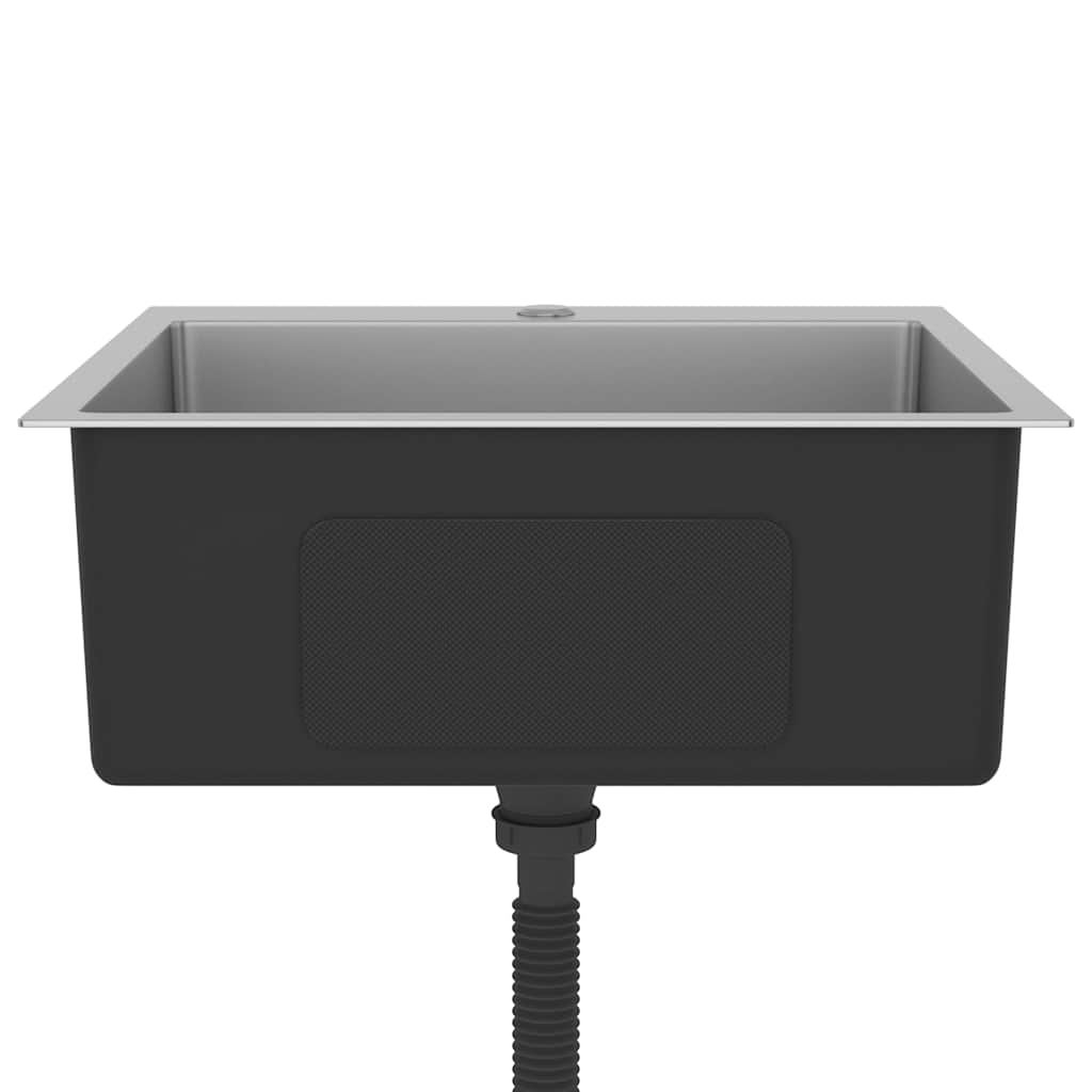 Νεροχύτης Κουζίνας Χειροποίητος από Ανοξείδωτο Ατσάλι - Pakobazaar