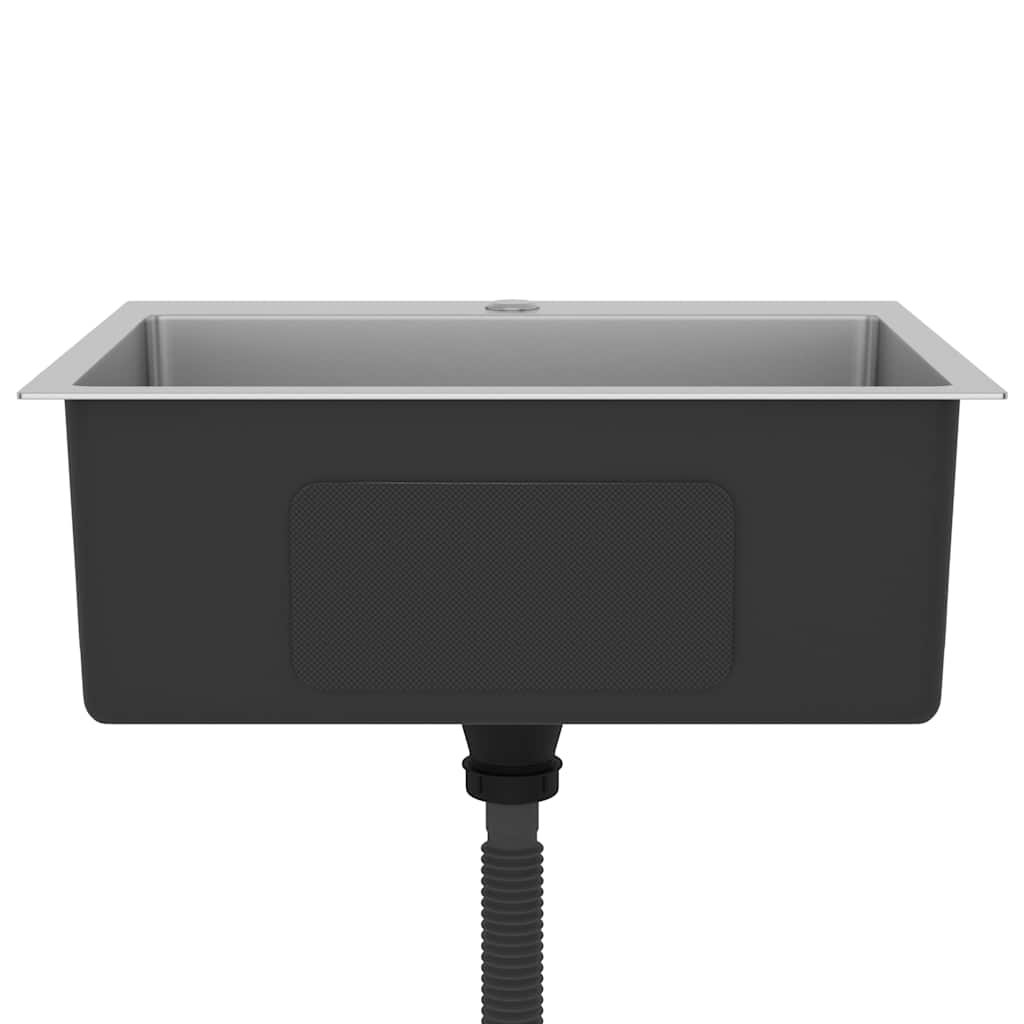 Νεροχύτης Κουζίνας Χειροποίητος από Ανοξείδωτο Ατσάλι - Pakobazaar