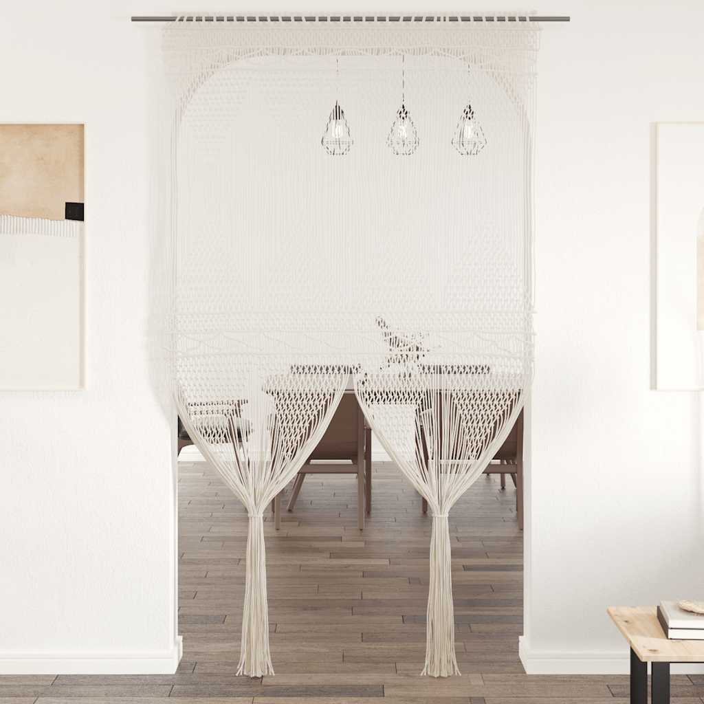 Κουρτίνα Μακραμέ 140 x 240 εκ. Βαμβακερή