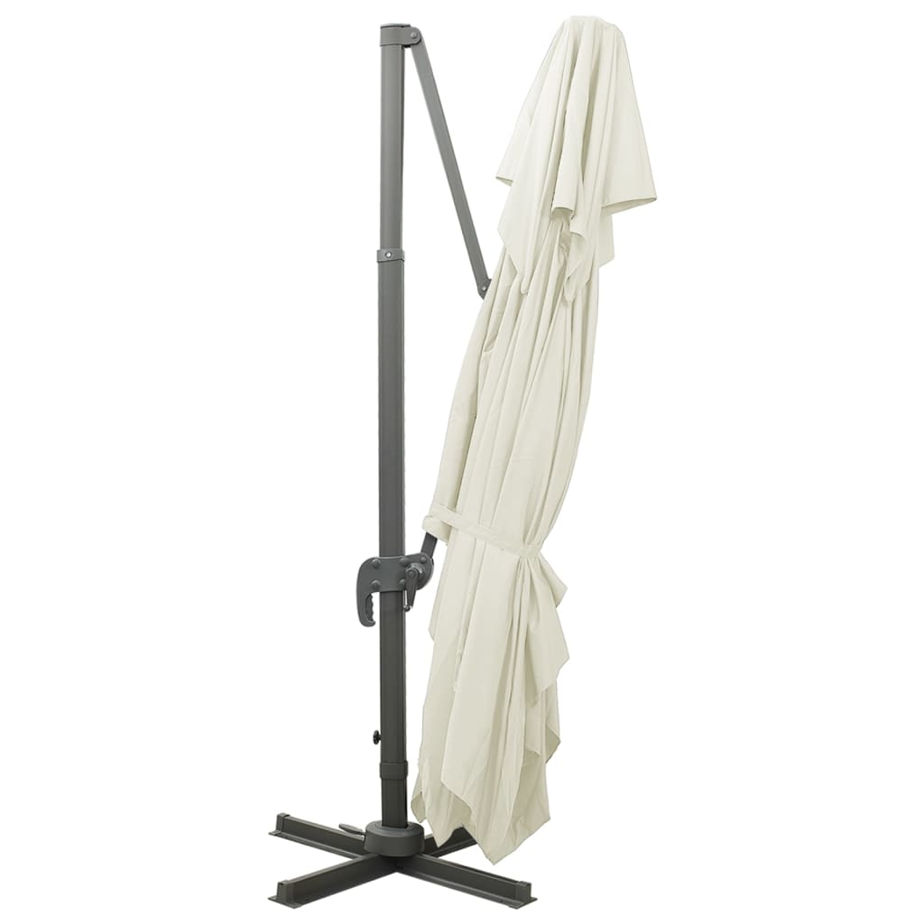 Ομπρέλα Κήπου με Διπλή Επιφάνεια Άμμου 400x300 εκ.