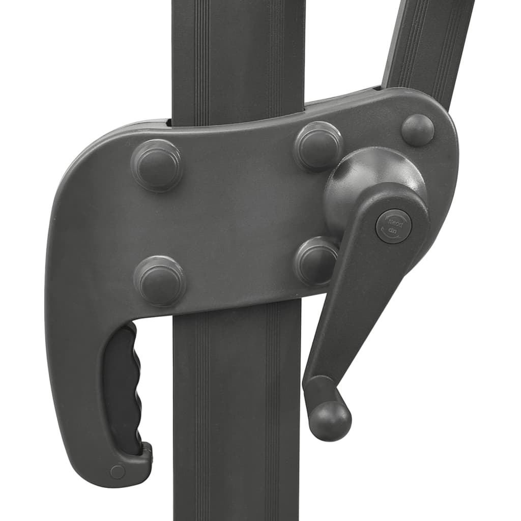 Ομπρέλα Κήπου με Διπλή Κορυφή από Τερακότα 400x300 εκ.