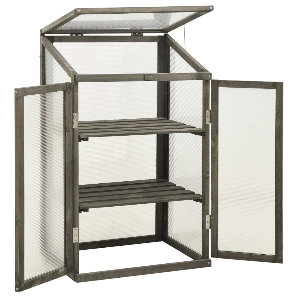 Θερμοκήπιο 60 x 45 x 100 εκ. από Ξύλο Ελάτης