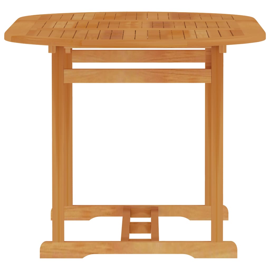Τραπέζι Κήπου 150 x 90 x 75 εκ. Μασίφ Ξύλο Teak