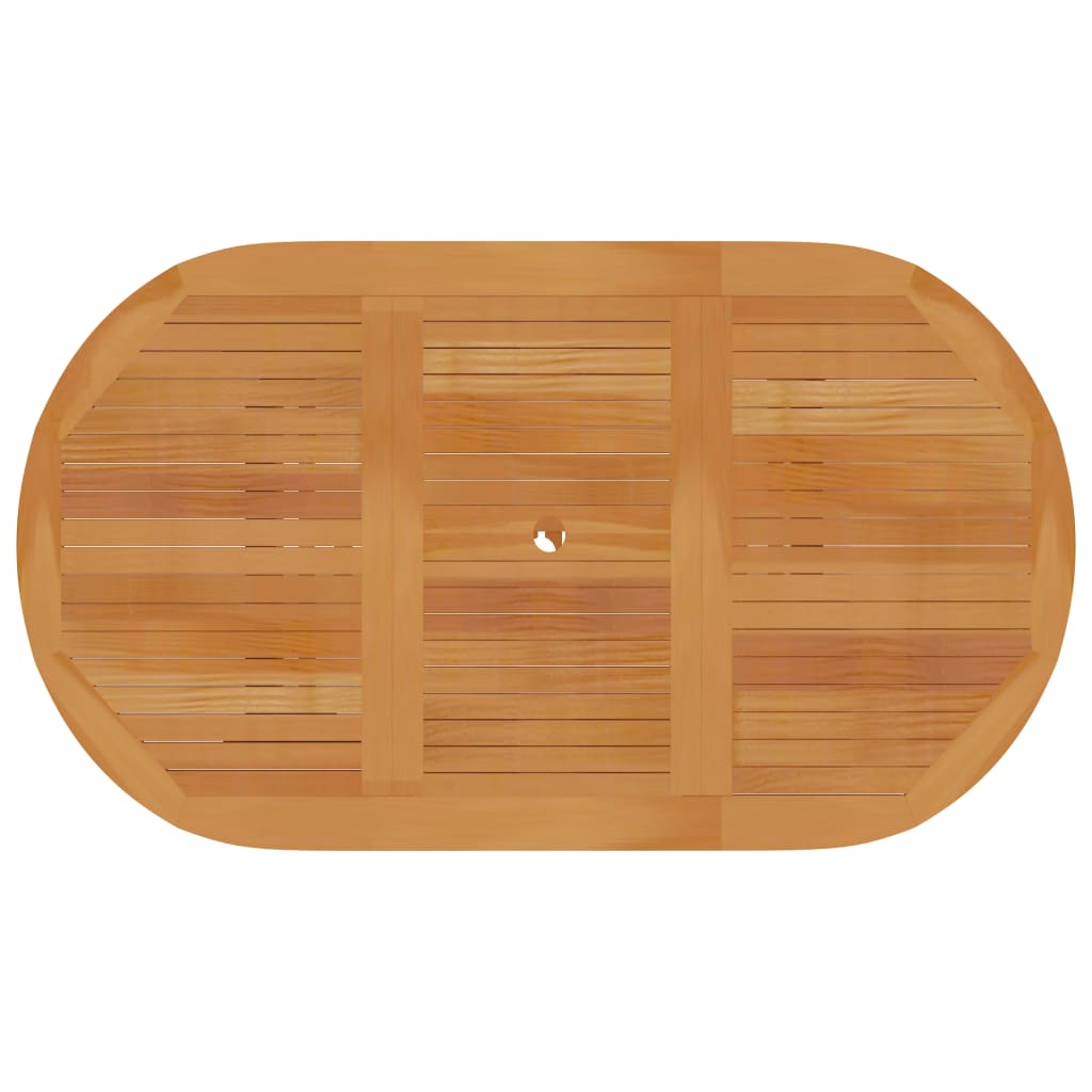 Τραπέζι Κήπου 150 x 90 x 75 εκ. Μασίφ Ξύλο Teak