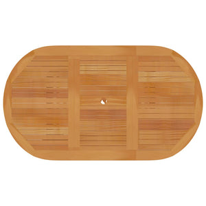 Τραπέζι Κήπου 150 x 90 x 75 εκ. Μασίφ Ξύλο Teak