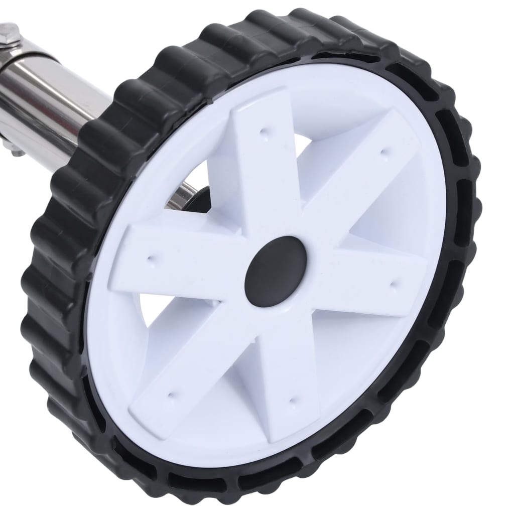 Ρόλερ Καλύμματος Πισίνας με Βάση από Ανοξείδωτο Ατσάλι - Pakobazaar