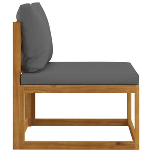 Σαλόνι Κήπου 8 Τεμαχίων από Μασίφ Ξύλο Ακακίας με Μαξιλάρια - PAKOBAZAAR