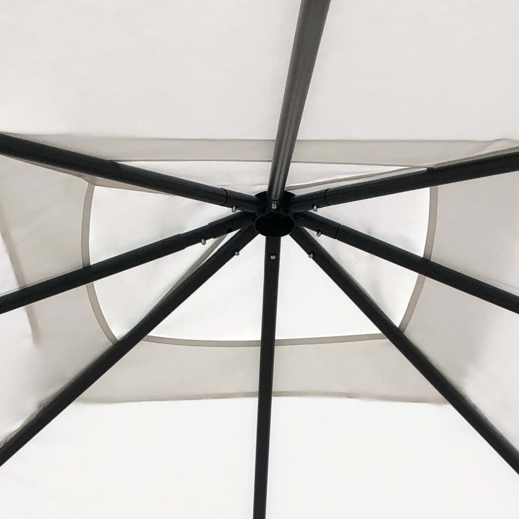 Κιόσκι Κρεμ 3 x 3 x 2,6 μ. 160 γρ./μ²