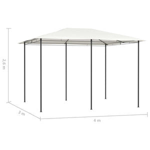 Κιόσκι Κρεμ 3 x 4 x 2,6 μ. 160 γρ./μ²