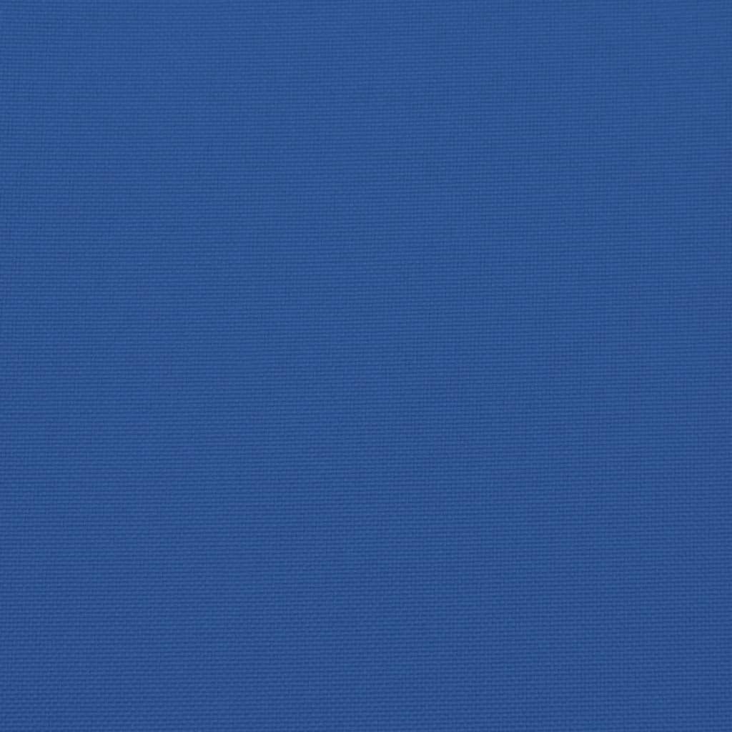 Μαξιλάρια Καρέκλας Κήπου 2 τεμ. Μπλε 40x40x7 εκ. Υφασμάτινα