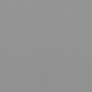 Μαξιλάρι Πάγκου Κήπου Γκρι 120x50x7 εκ. Ύφασμα Oxford