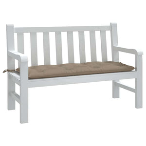 Μαξιλάρι Πάγκου Κήπου Taupe 120x50x7 εκ. Ύφασμα Oxford - Pakobazaar