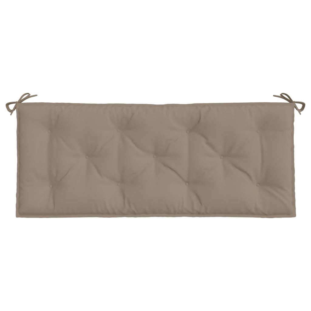 Μαξιλάρι Πάγκου Κήπου Taupe 120x50x7 εκ. Ύφασμα Oxford - Pakobazaar