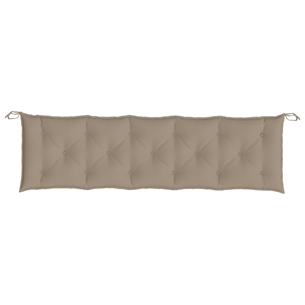 Μαξιλάρι Πάγκου Κήπου Taupe 180x50x7 εκ. Ύφασμα Oxford