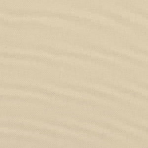 Μαξιλάρι Πάγκου Κήπου Μπεζ 200x50x7 εκ. Ύφασμα Oxford