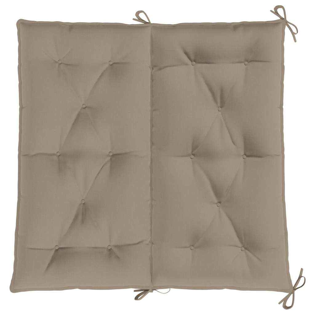 Μαξιλάρι Πάγκου Κήπου Taupe 100x(50+50)x7 εκ. Ύφασμα Oxford