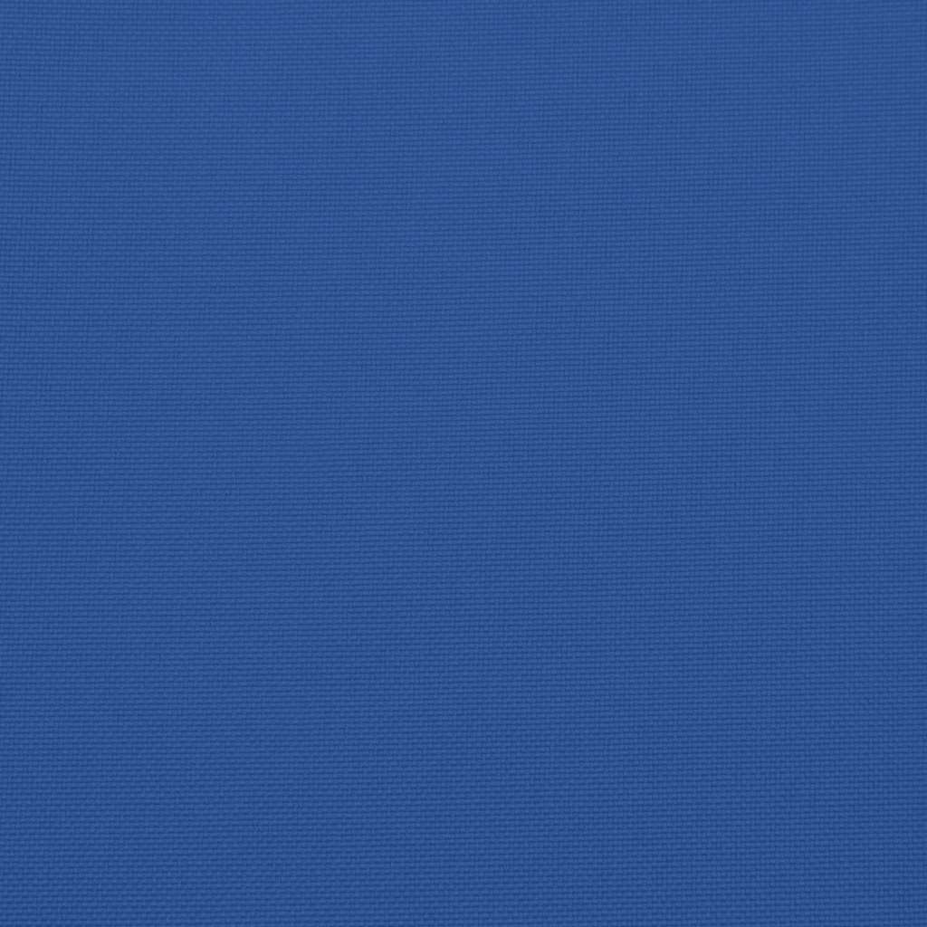 Μαξιλάρι Πάγκου Κήπου Μπλε 120x(50+50)x7 εκ. Ύφασμα Oxford