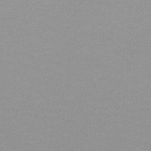 Μαξιλάρι Πάγκου Κήπου Γκρι 150x(50+50)x7 εκ. Ύφασμα Oxford