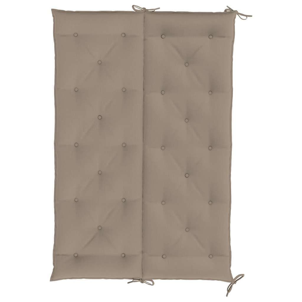 Μαξιλάρι Πάγκου Κήπου Taupe 150x(50+50)x7 εκ. Ύφασμα Oxford