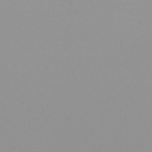 Μαξιλάρι Πάγκου Κήπου Γκρι 180x(50+50)x7 εκ. Ύφασμα Oxford