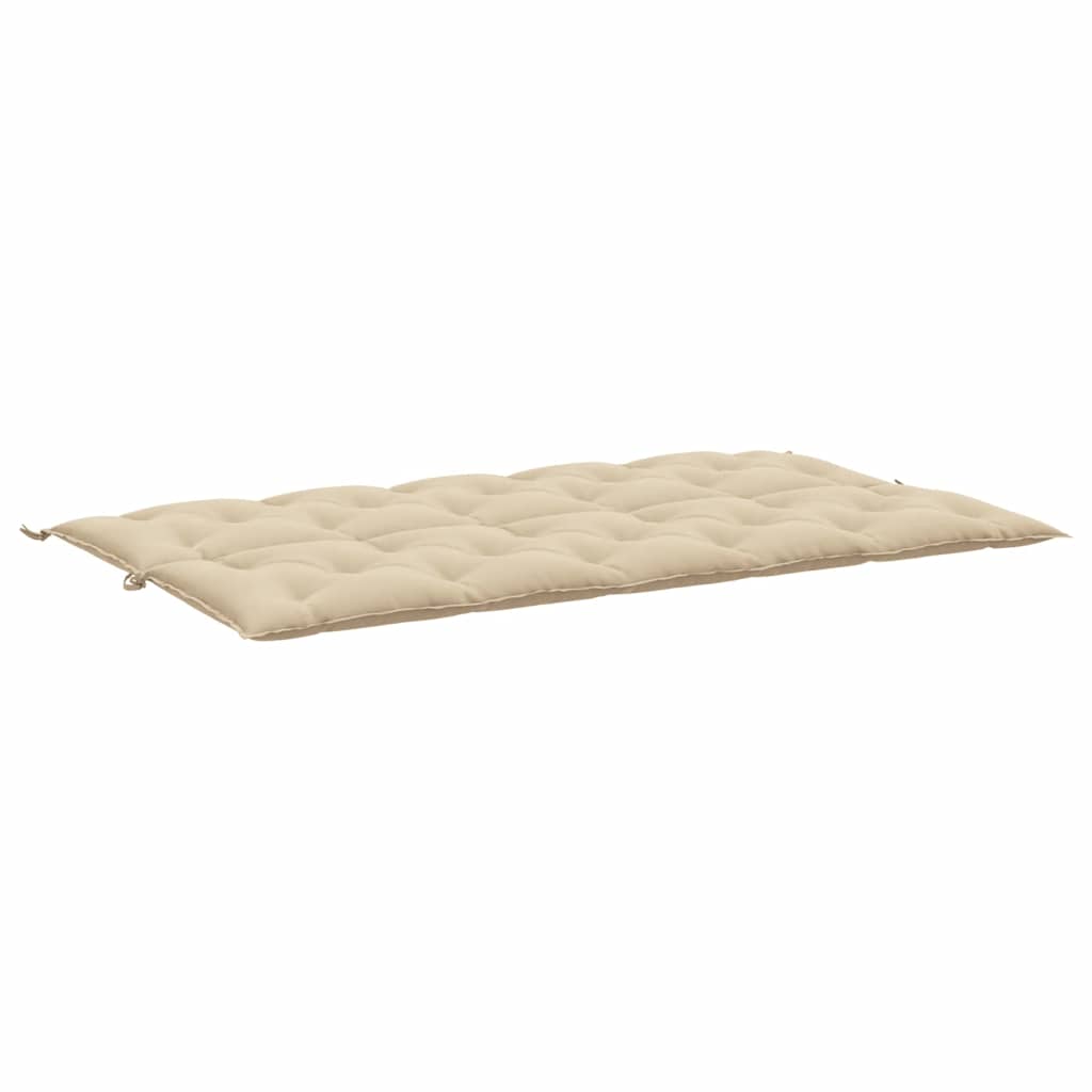 Μαξιλάρι Πάγκου Κήπου Γκρι 180x(50+50)x7 εκ. Ύφασμα Oxford