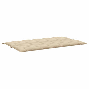 Μαξιλάρι Πάγκου Κήπου Γκρι 180x(50+50)x7 εκ. Ύφασμα Oxford